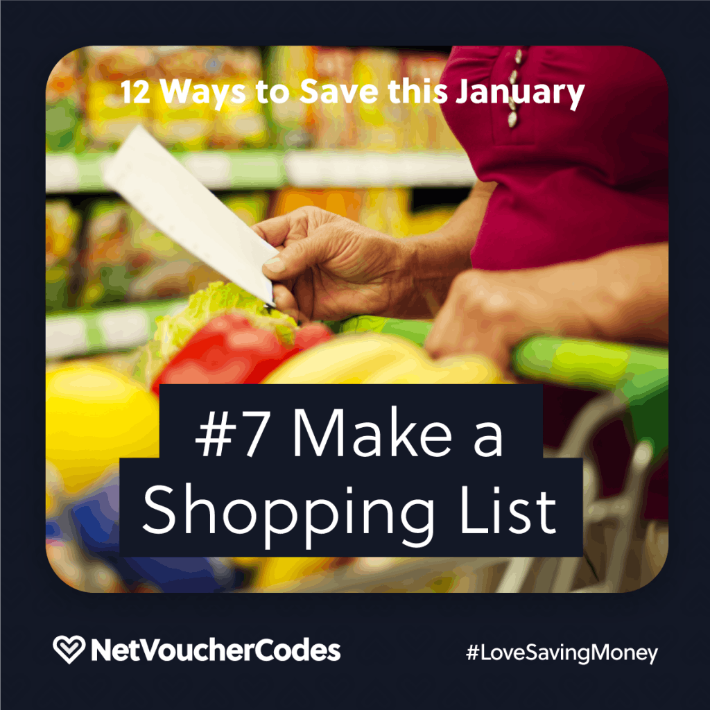Make a shopping list