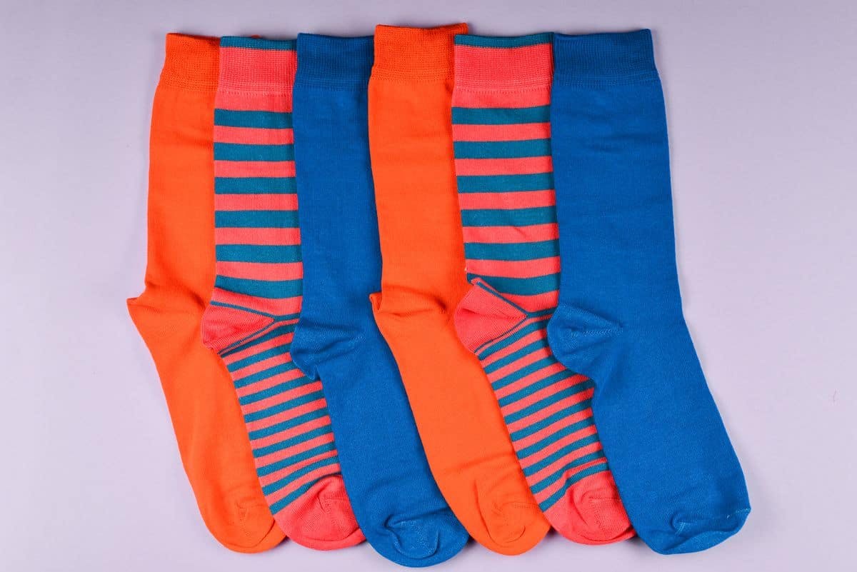 Swap your cloths for old socks