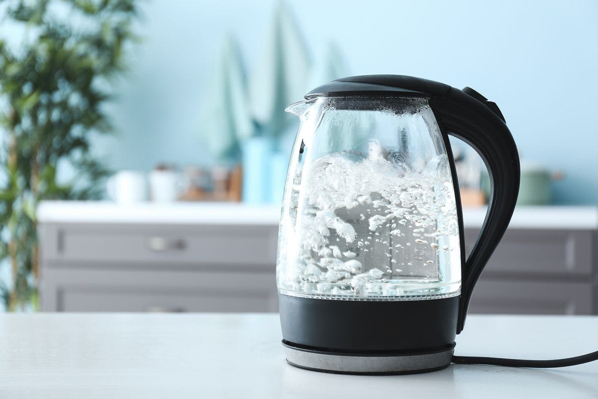 Boil your kettle once and use it to fill up flasks