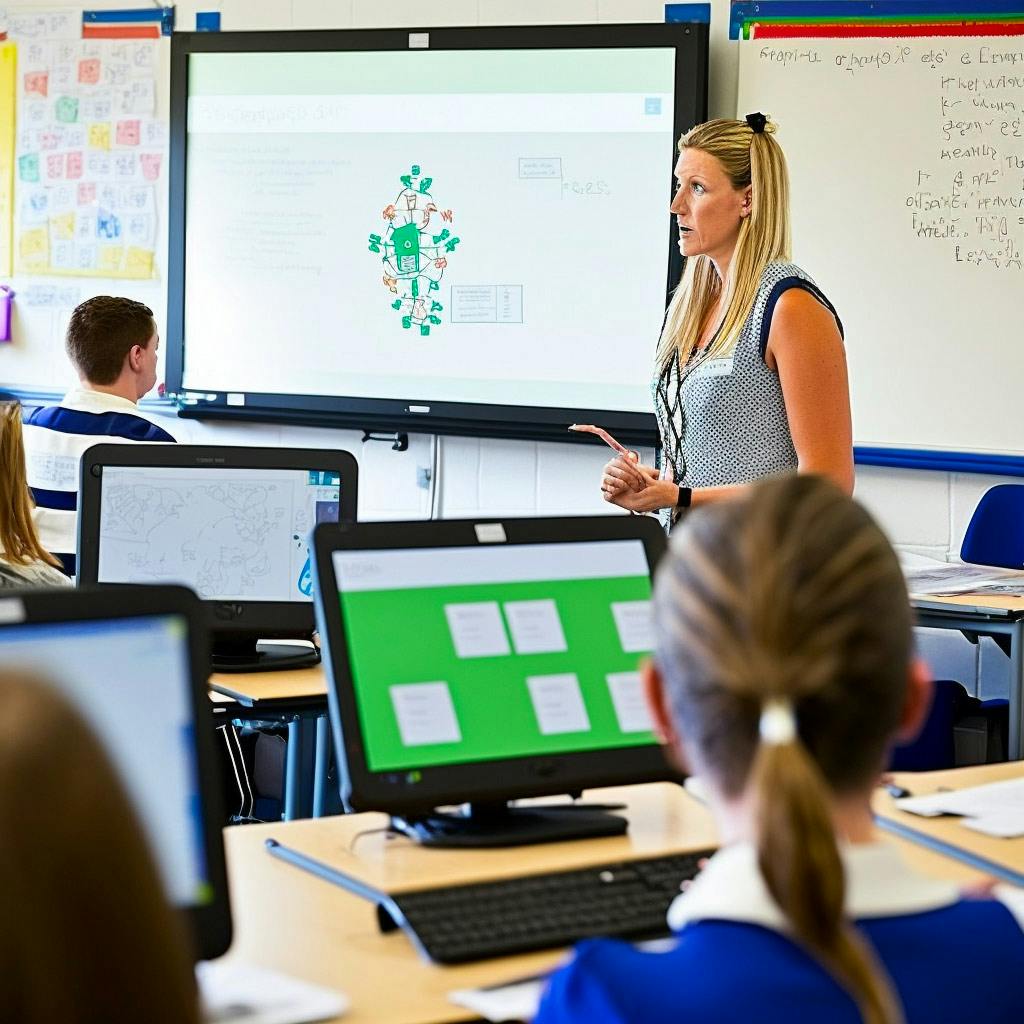 AI productivity tools will free up teachers time from repetitive tasks such as marking and planning lessons to being able to actually spend more time teaching students.