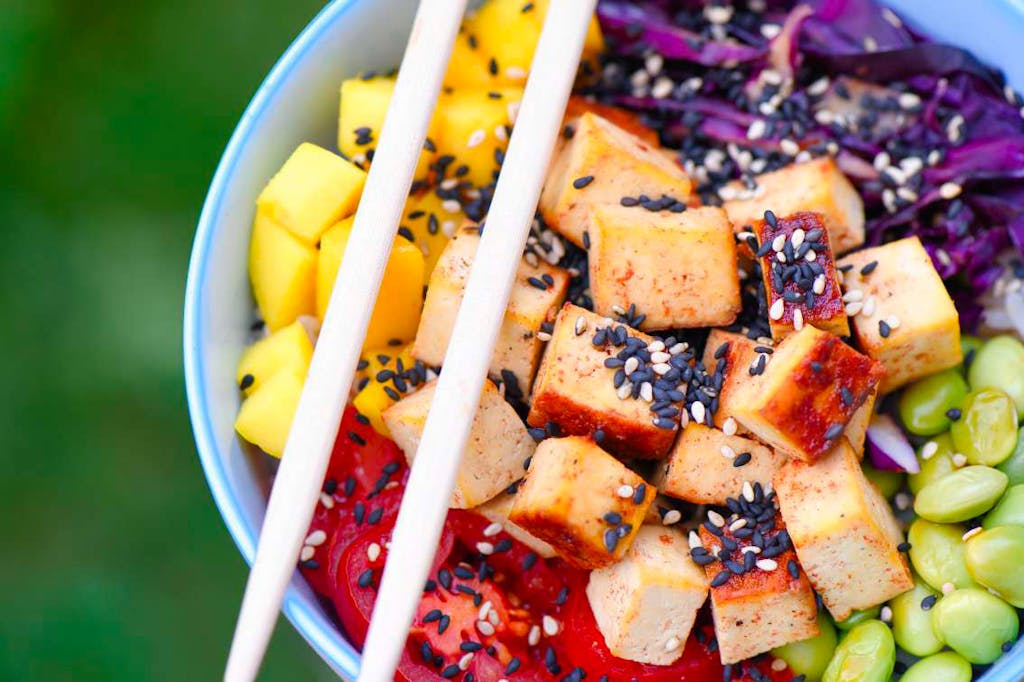 Tofu is a great source of protein